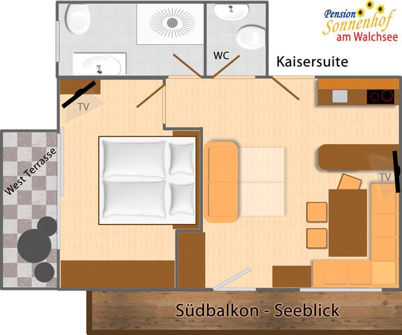 Sonnenhof Walchsee Zimmer foto